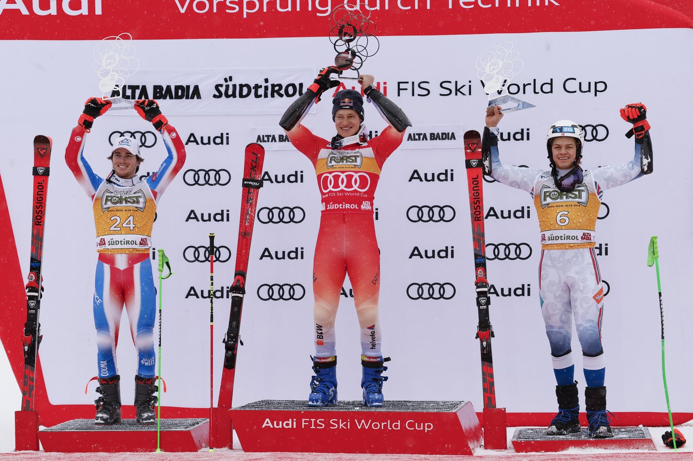 Odermatt becomes Switzerland's most successful male skier with another GS win on the Gran Risa | iNFOnews.ca