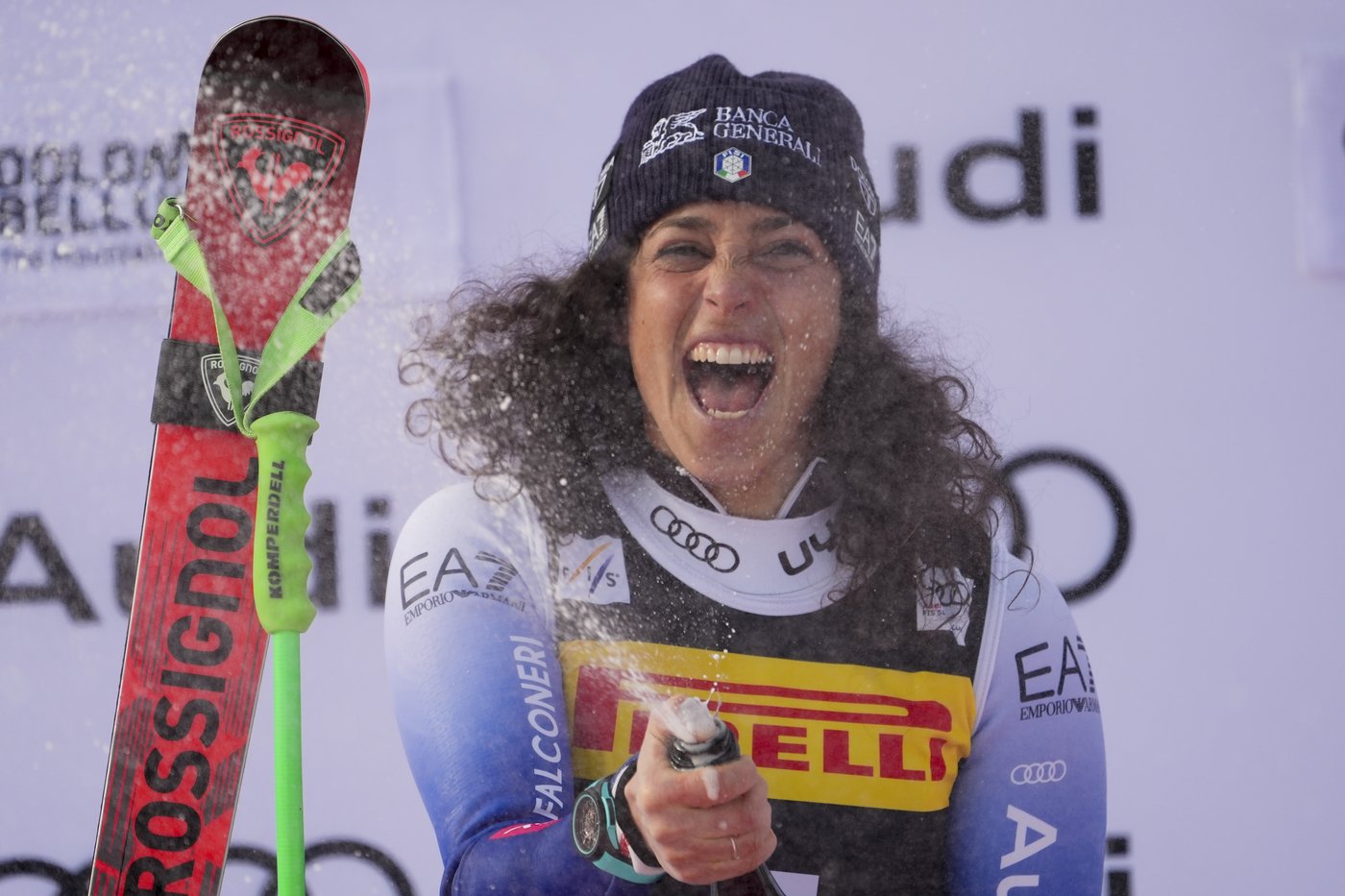 Brignone wins super-G after Goggia takes downhill as Italy goes 2-for-2 on Olympic course in Cortina | iNFOnews.ca