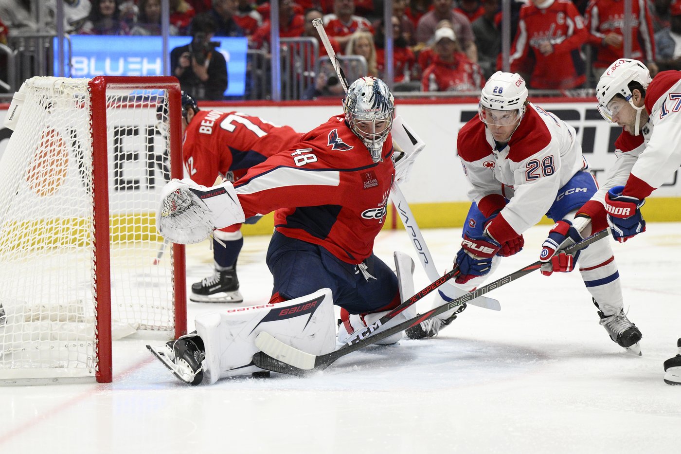 Thompson dazzles late as the Capitals beat the Canadiens in Game 2 to take a 2-0 series lead | iNFOnews.ca