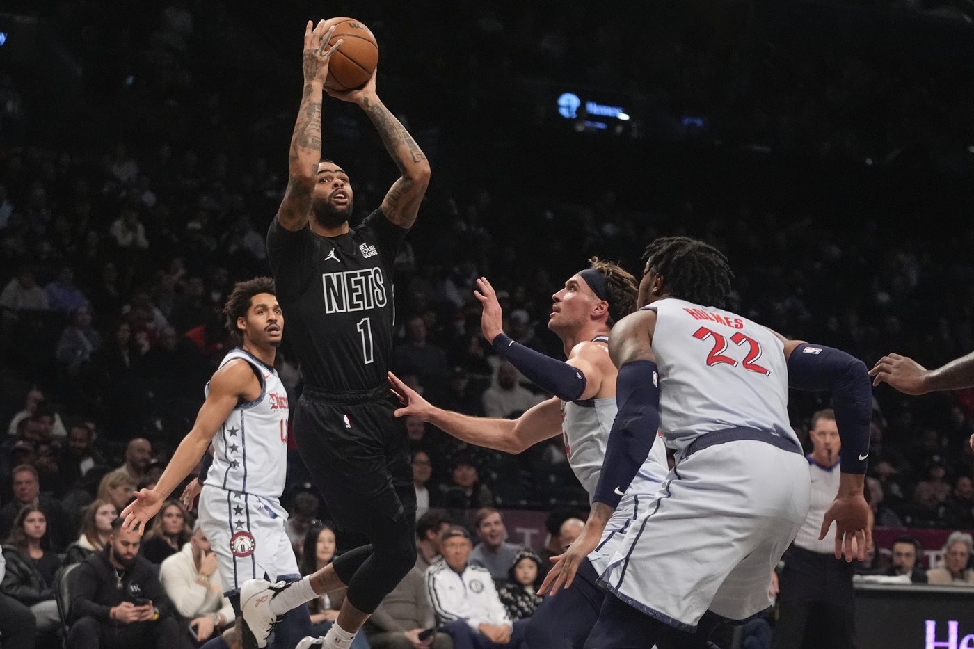 Poole scores 19 to help Wizards beat Nets 119-102 | iNFOnews.ca Poole scores 19 to help Wizards beat Nets 119-102 | iNFOnews.ca