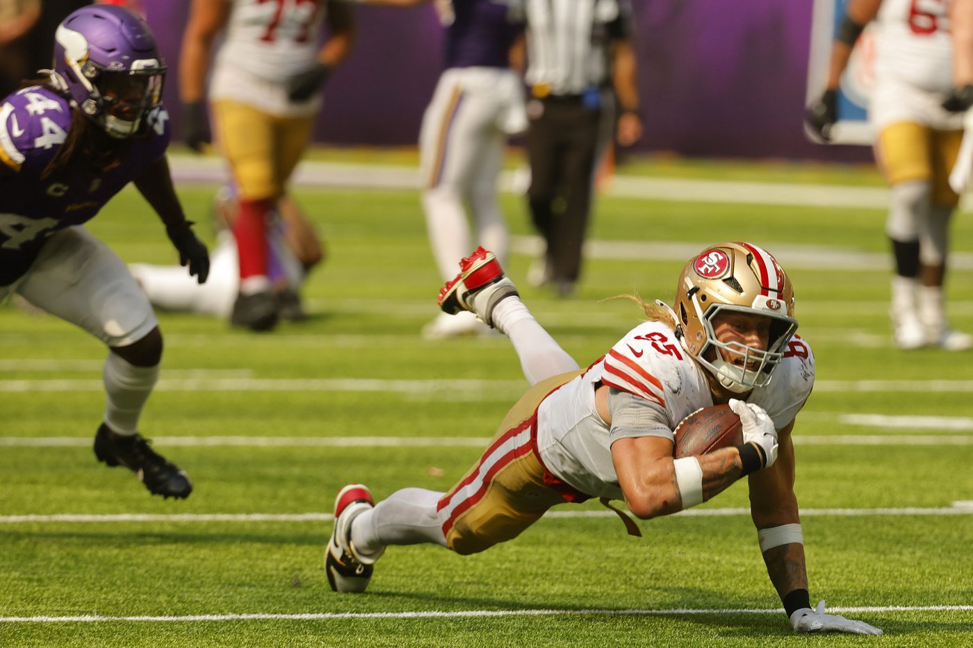 49ers All-Pro tight end George Kittle listed as doubtful for game vs. the Rams | iNFOnews.ca