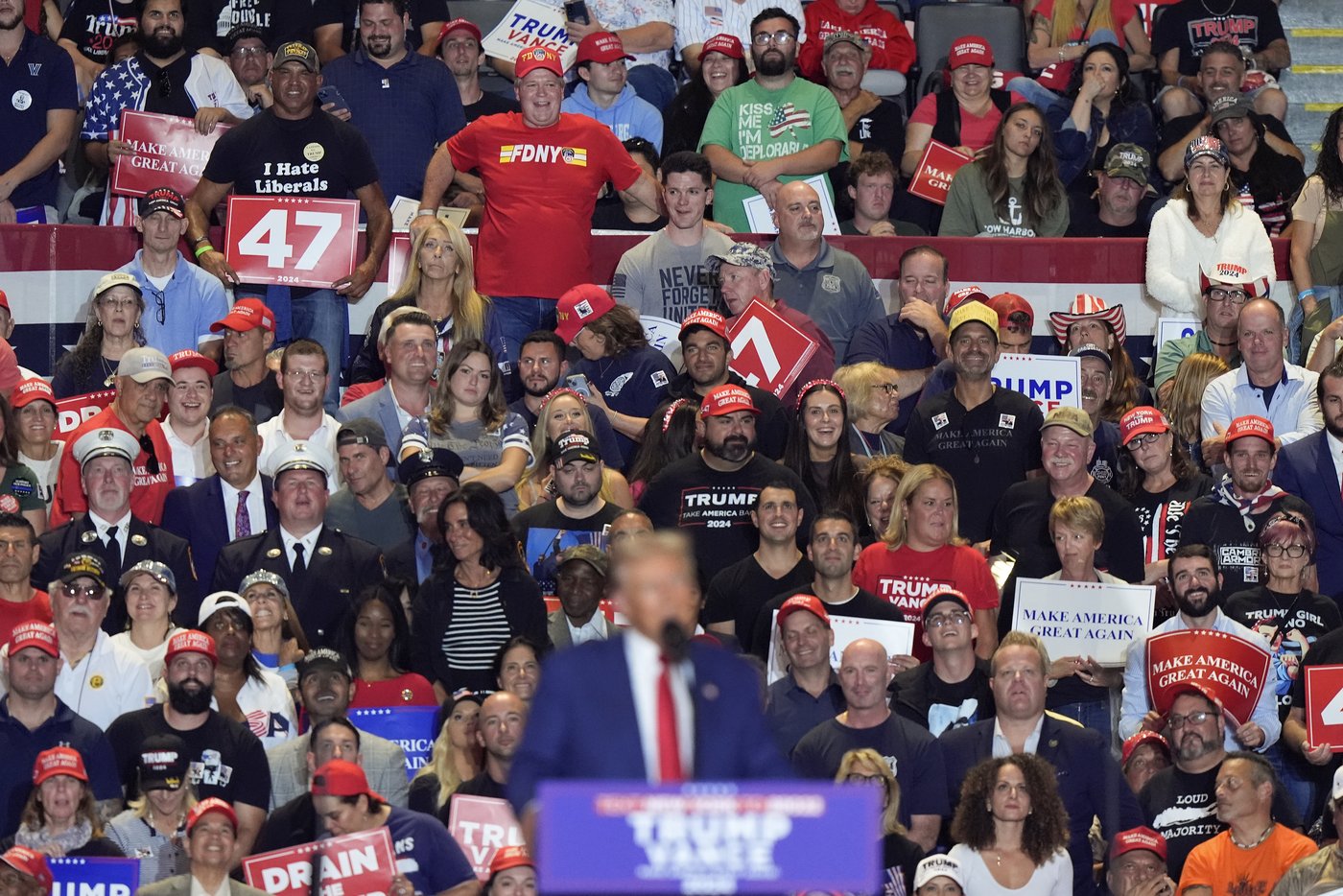 Harris hits Trump's promise of mass deportations as Trump rallies on Long Island | iNFOnews.ca