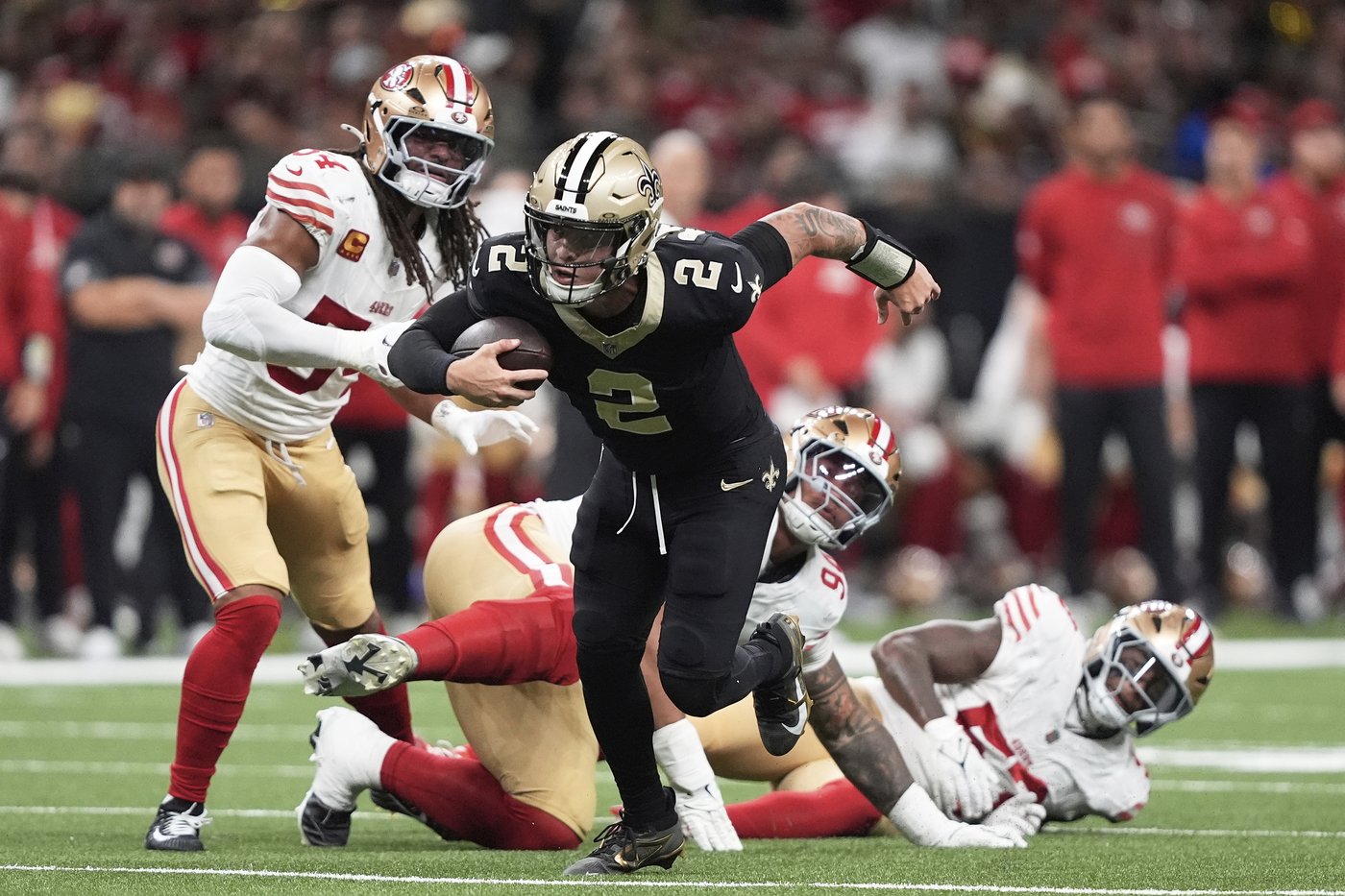 Kellen Moore's Saints have been competitive but hurt by missed chances in first two games | iNFOnews.ca Kellen Moore's Saints have been competitive but hurt by missed chances in first two games | iNFOnews.ca