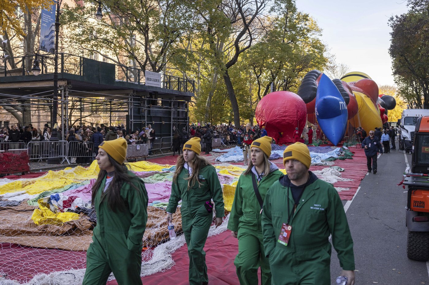 Massive balloons take shape ahead of the Macy’s Thanksgiving Day Parade | iNFOnews.ca