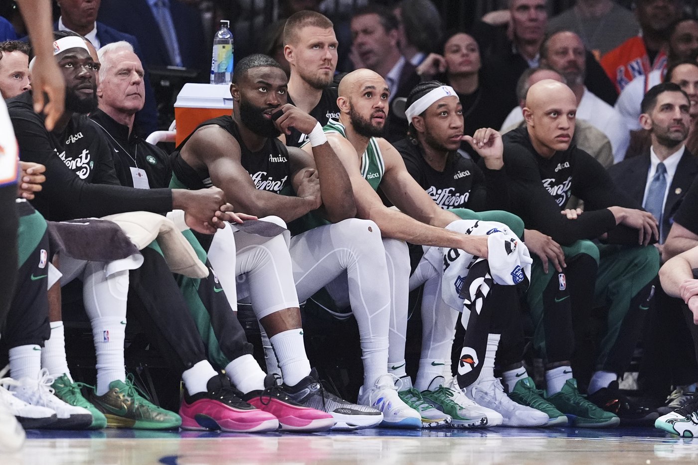 Celtics' latest NBA title reign a brief one after Knicks rout them in Game 6 of second round | iNFOnews.ca Celtics' latest NBA title reign a brief one after Knicks rout them in Game 6 of second round | iNFOnews.ca