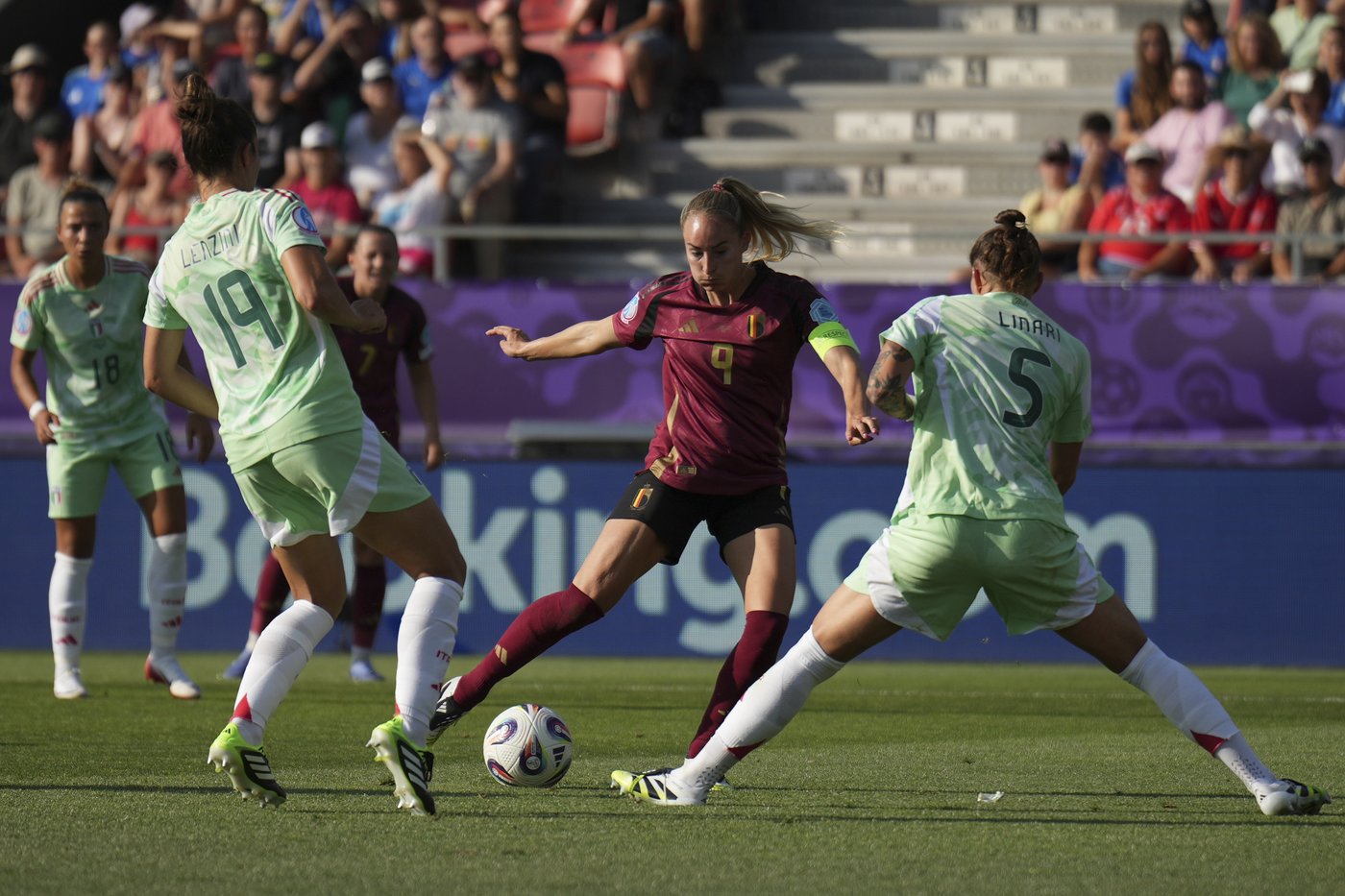 Italy beats Belgium 1-0 in their Euro 2025 opener in what could prove to be a pivotal win | iNFOnews.ca Italy beats Belgium 1-0 in their Euro 2025 opener in what could prove to be a pivotal win | iNFOnews.ca