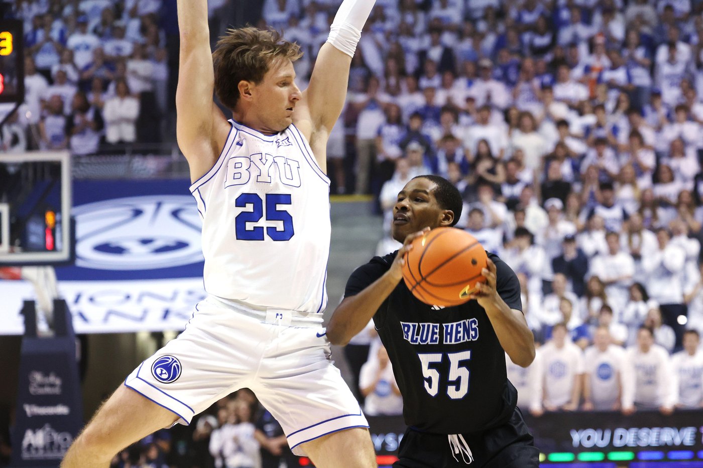 No. 7 BYU rallies after halftime to beat Delaware 85-68 | iNFOnews.ca