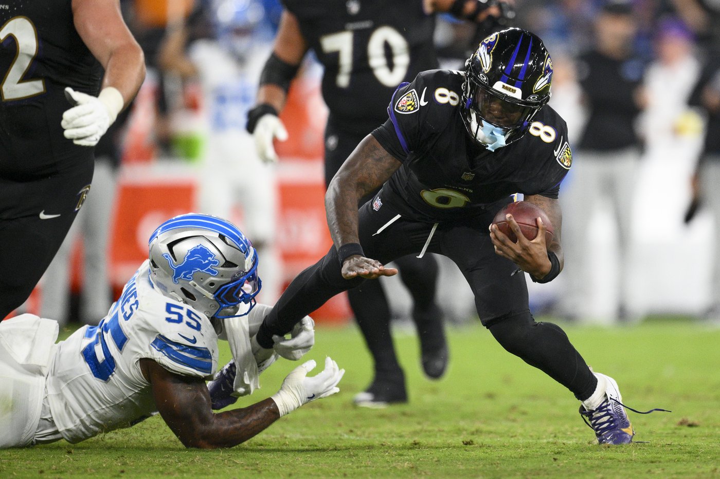 It's rare to see the Ravens pushed around physically, but that's what happened against Detroit | iNFOnews.ca It's rare to see the Ravens pushed around physically, but that's what happened against Detroit | iNFOnews.ca