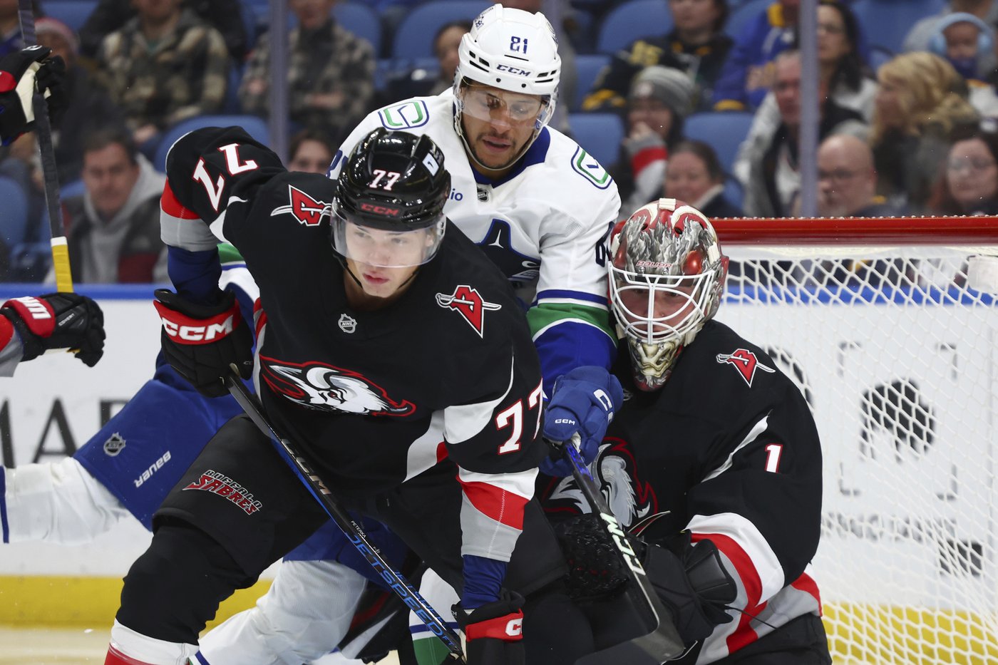 Conor Garland scores 2 including OT winner as Canucks rally to beat Sabres 4-3 | iNFOnews.ca Conor Garland scores 2 including OT winner as Canucks rally to beat Sabres 4-3 | iNFOnews.ca