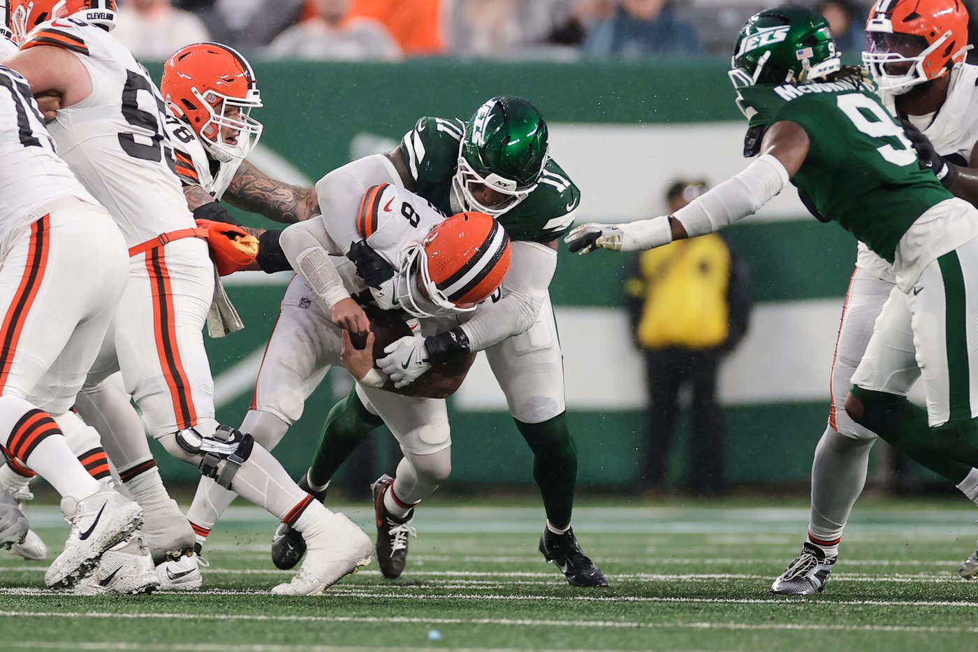 Jets' Jermaine Johnson's sweet strategy to sack Ravens' Lamar Jackson: No sugary drinks | iNFOnews.ca Jets' Jermaine Johnson's sweet strategy to sack Ravens' Lamar Jackson: No sugary drinks | iNFOnews.ca