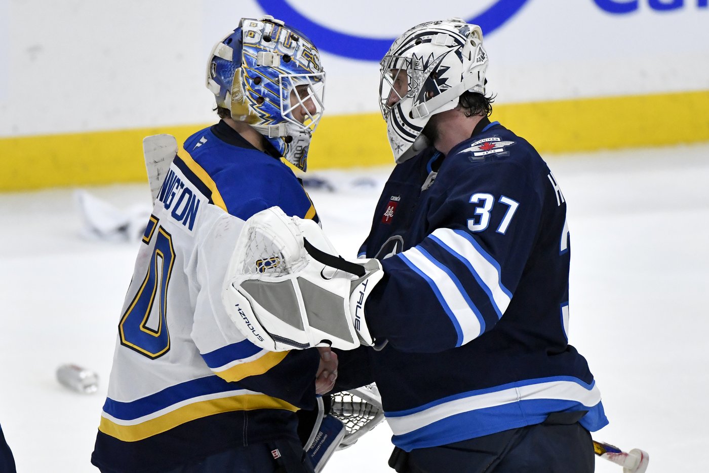 After first-round struggles Jets goalie Hellebuyck gets clean slate against Stars | iNFOnews.ca