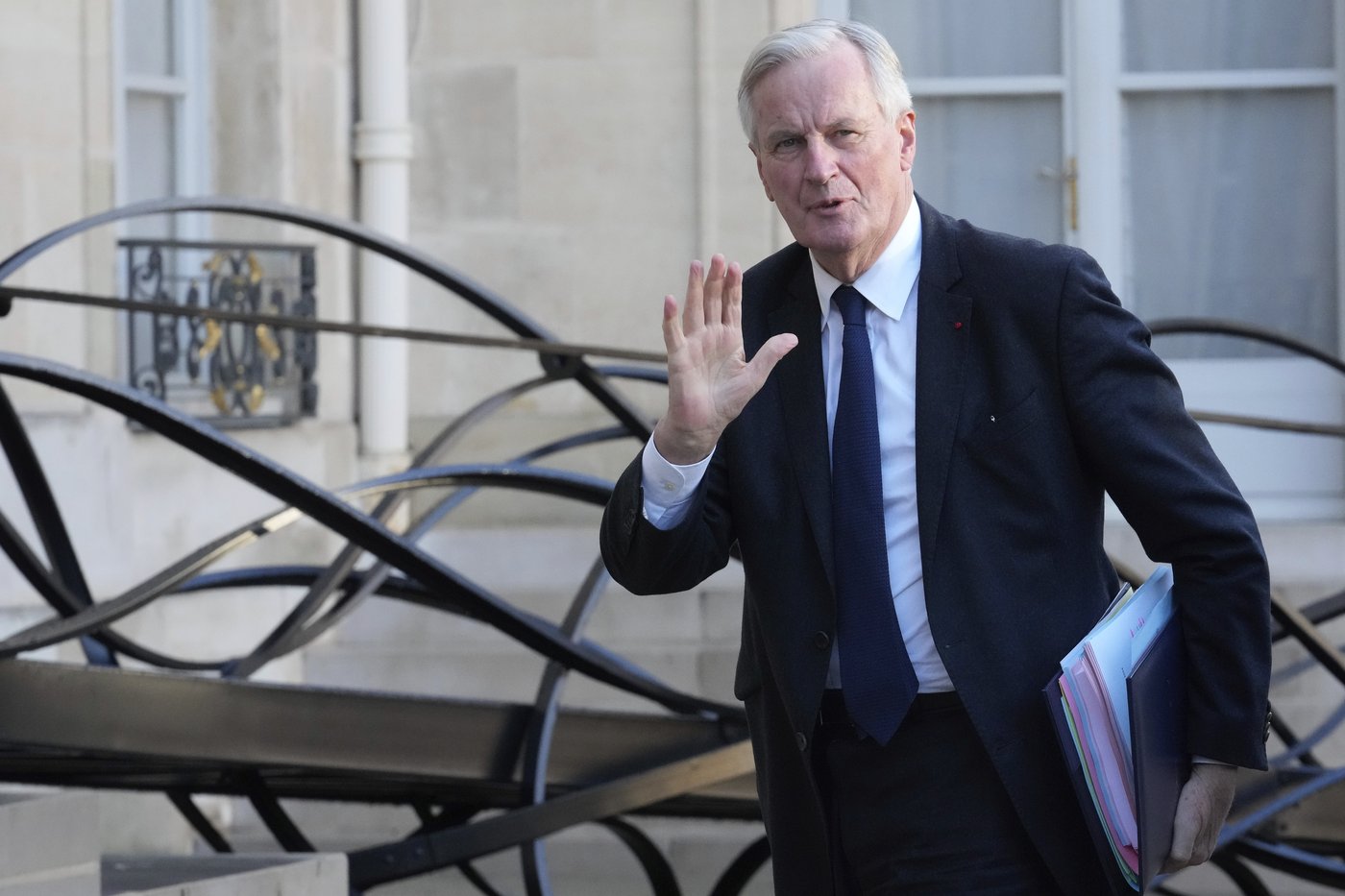 France's Prime Minister Michel Barnier returns to work after surgery for a cervical lesion | iNFOnews.ca