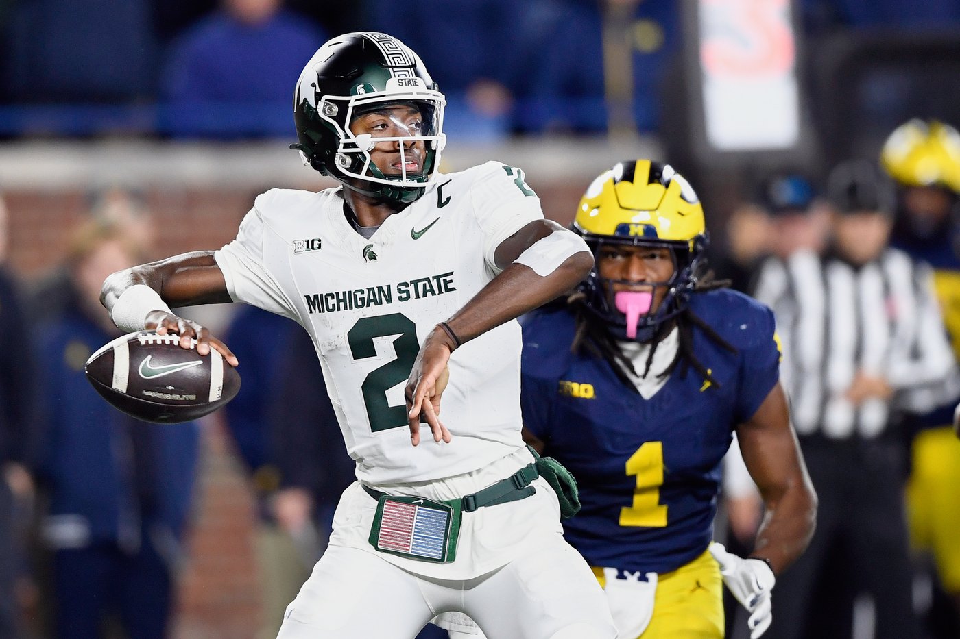 Michigan State aiming for turnaround in Smith's 2nd season with returning QB Chiles and trio of WRs | iNFOnews.ca Michigan State aiming for turnaround in Smith's 2nd season with returning QB Chiles and trio of WRs | iNFOnews.ca