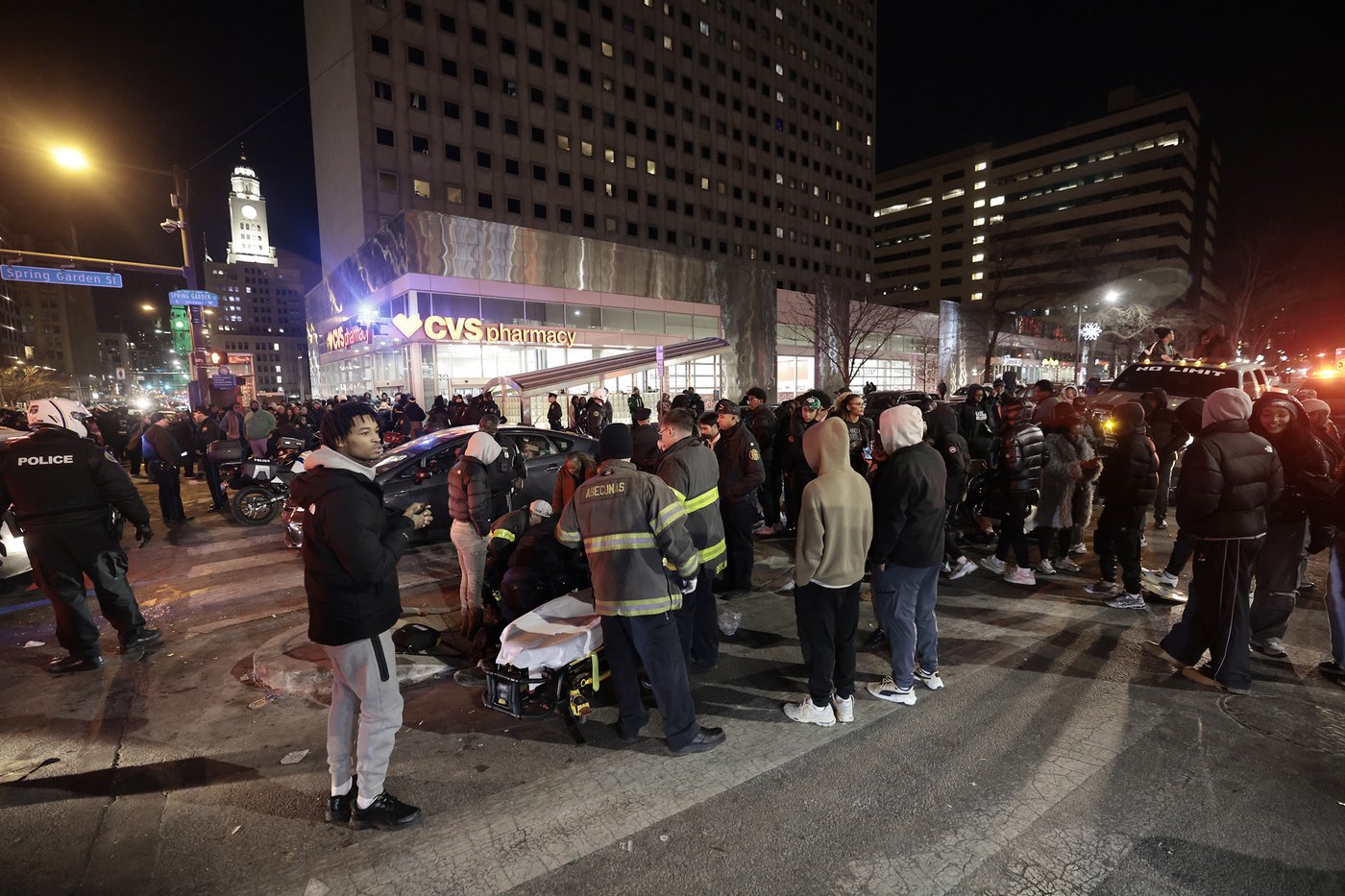 3 injured by car driven into a crowd in Philadelphia after Eagles playoff game | iNFOnews.ca