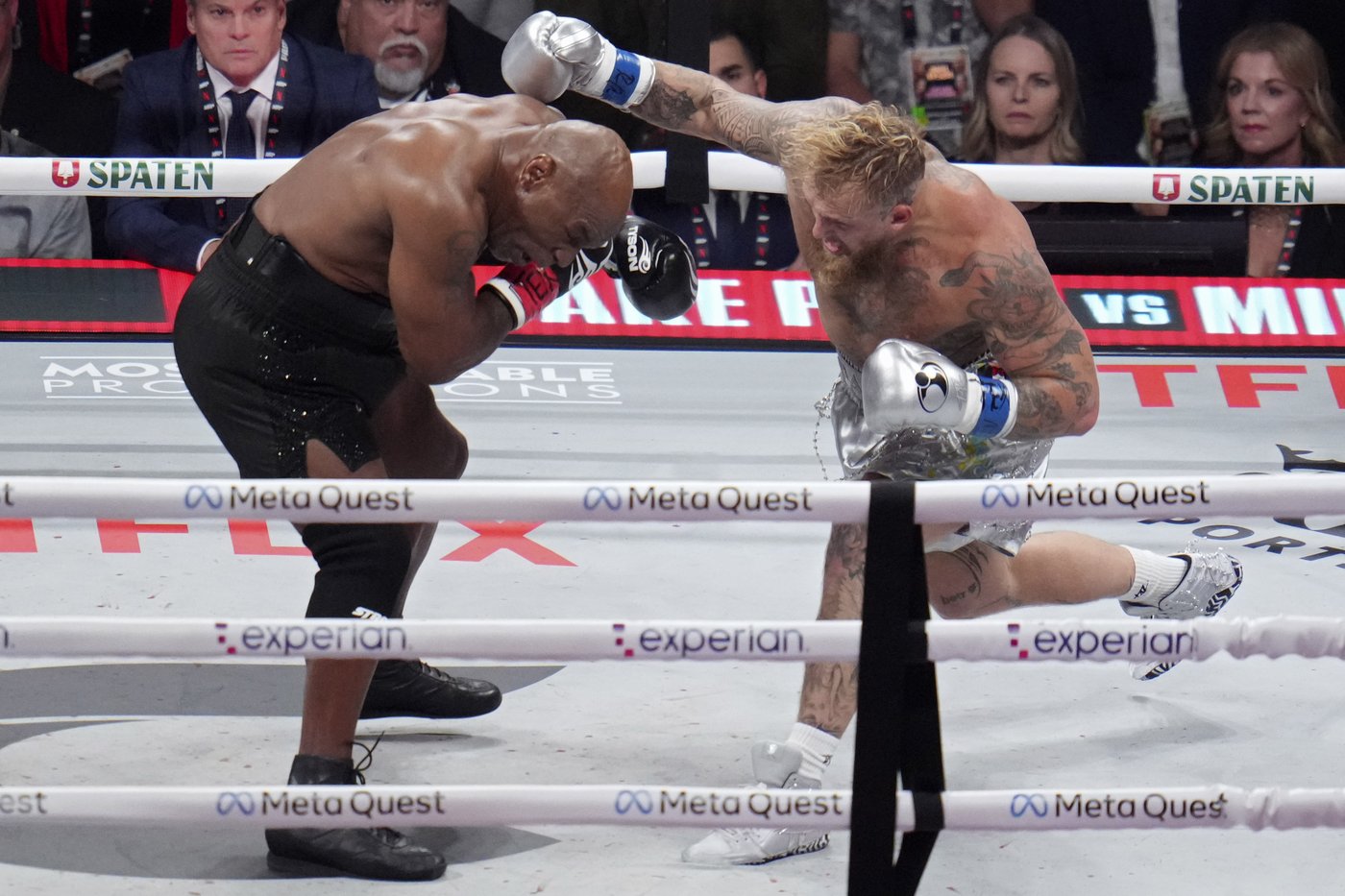 Jake Paul, 27, beats 58-year-old Mike Tyson as the hits don't match the hype | iNFOnews.ca