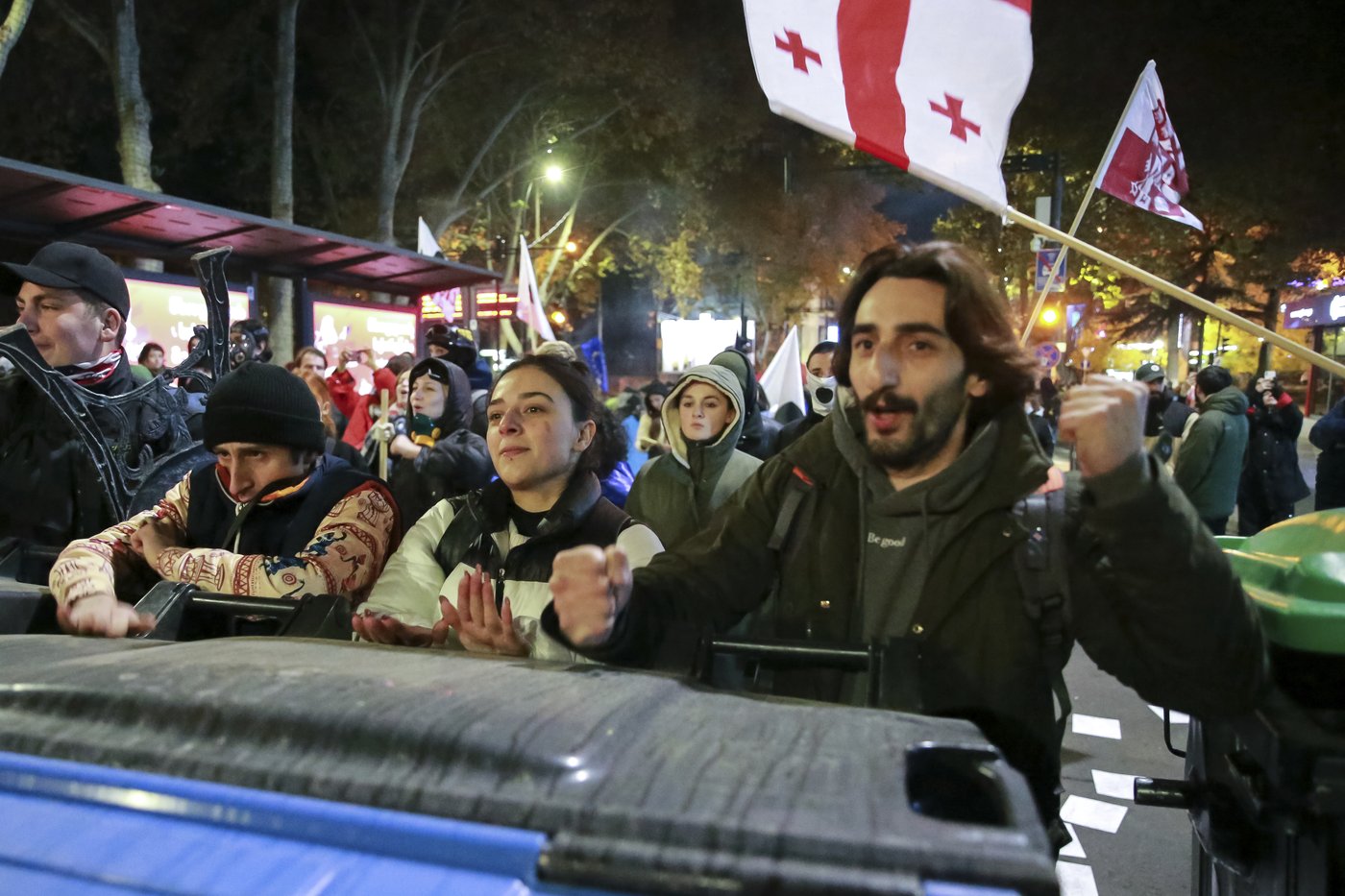 Police in Georgia break up protesters' camp in Tbilisi but they quickly return | iNFOnews.ca Police in Georgia break up protesters' camp in Tbilisi but they quickly return | iNFOnews.ca