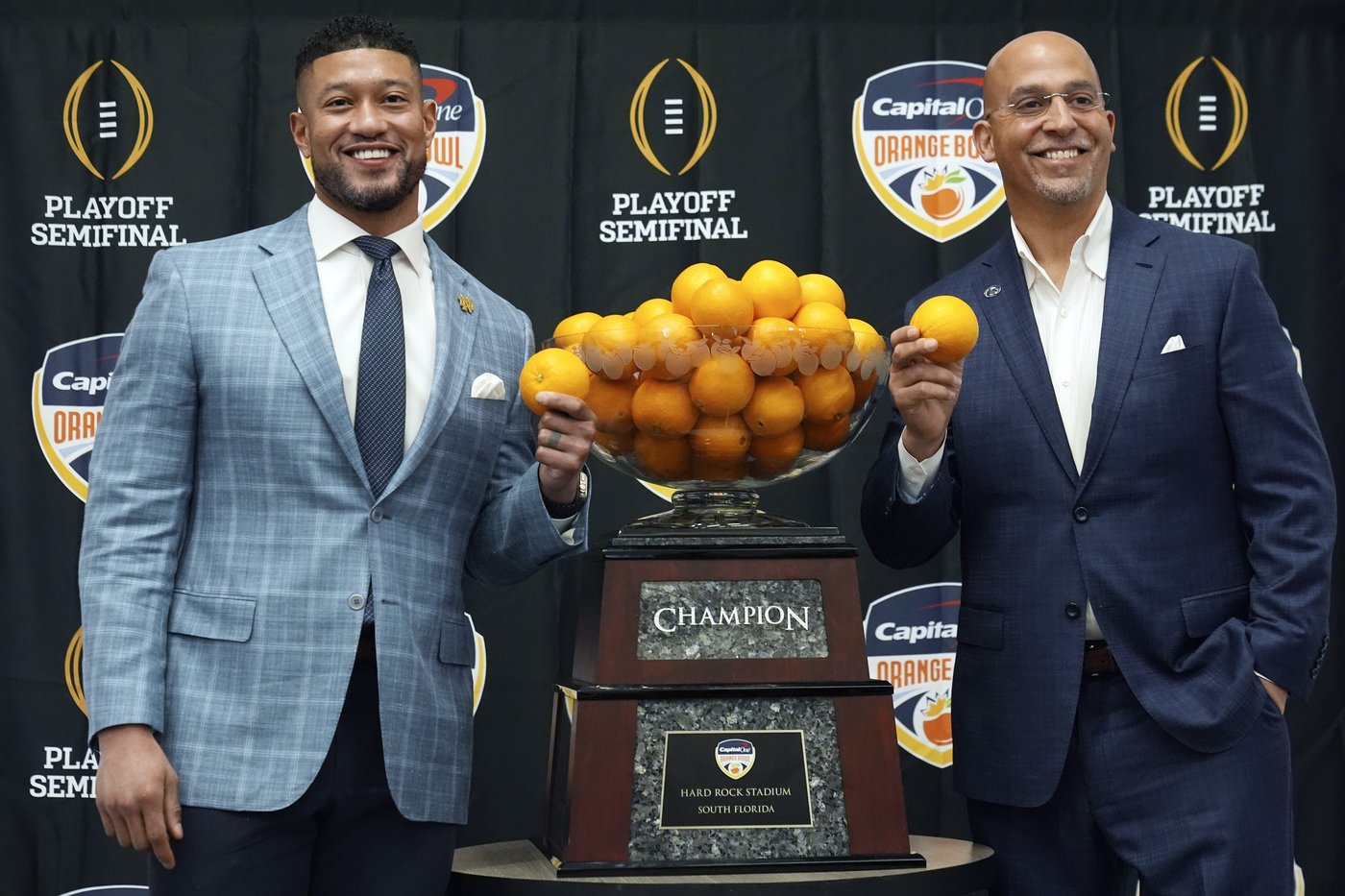 A trip to the CFP title game is on the line when Notre Dame and Penn State meet in the Orange Bowl | iNFOnews.ca A trip to the CFP title game is on the line when Notre Dame and Penn State meet in the Orange Bowl | iNFOnews.ca