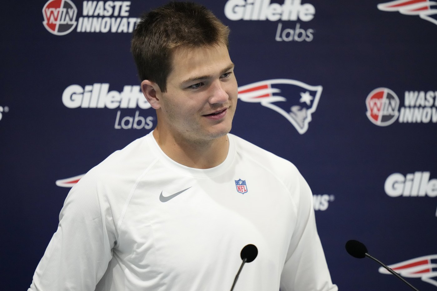 Patriots QB Drake Maye 'ready to go' against Jaguars in London | iNFOnews.ca Patriots QB Drake Maye 'ready to go' against Jaguars in London | iNFOnews.ca