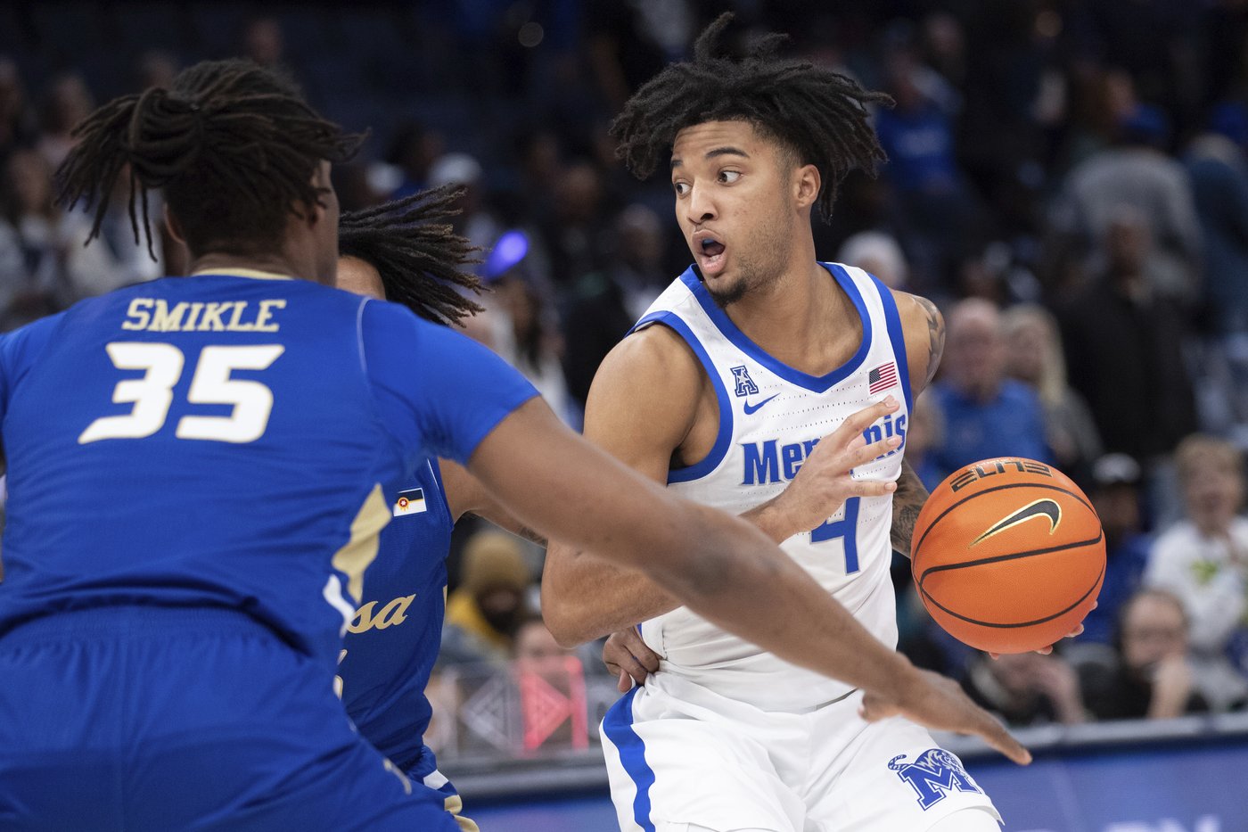 No. 17 Memphis beats Tulsa 83-71 to hold onto AAC lead | iNFOnews.ca No. 17 Memphis beats Tulsa 83-71 to hold onto AAC lead | iNFOnews.ca