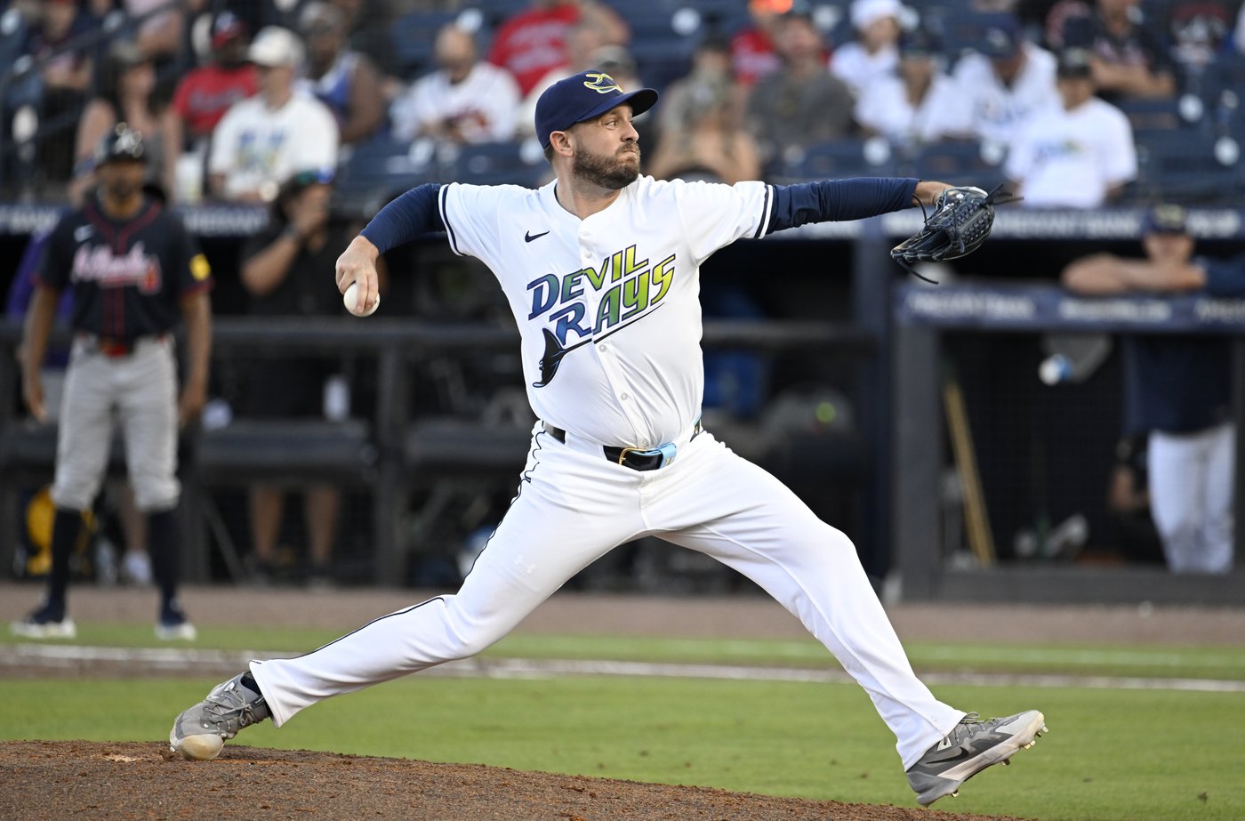 Harris' 2-run homer in the ninth lifts Braves over Rays 5-4 for their first road win | iNFOnews.ca Harris' 2-run homer in the ninth lifts Braves over Rays 5-4 for their first road win | iNFOnews.ca