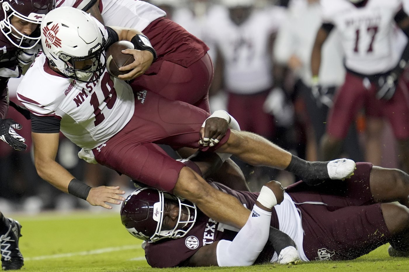 Reed accounts for three TDs as No. 15 Texas A&M rolls to 38-3 win over New Mexico State | iNFOnews.ca Reed accounts for three TDs as No. 15 Texas A&M rolls to 38-3 win over New Mexico State | iNFOnews.ca
