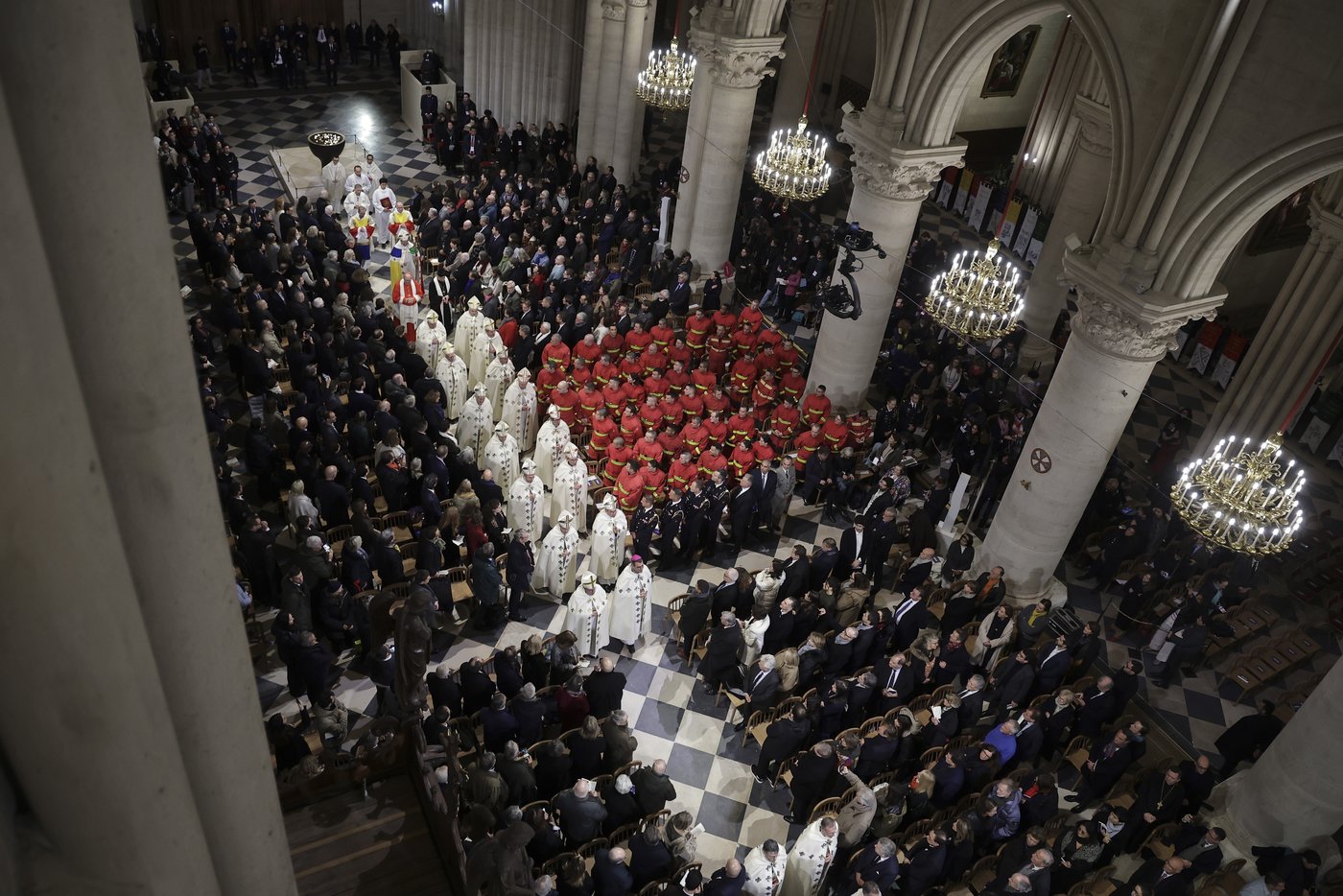 Notre Dame's reopening celebrated its saviors as much as the cathedral's resurrection from fire | iNFOnews.ca Notre Dame's reopening celebrated its saviors as much as the cathedral's resurrection from fire | iNFOnews.ca