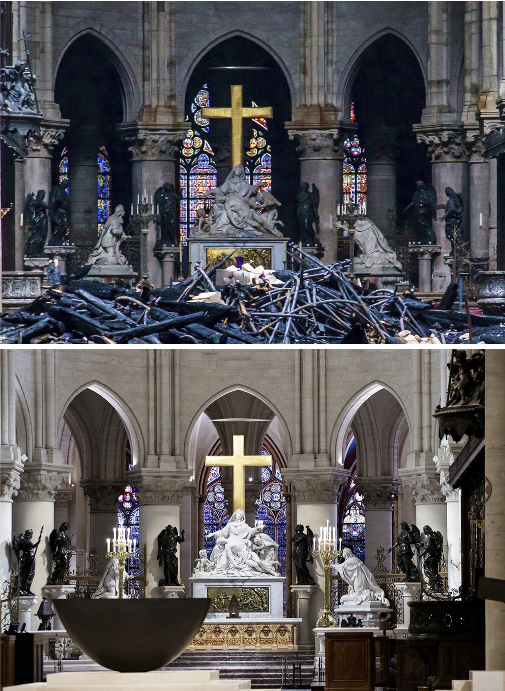 Notre Dame Cathedral unveils its new interior 5 years after devastating fire | iNFOnews.ca