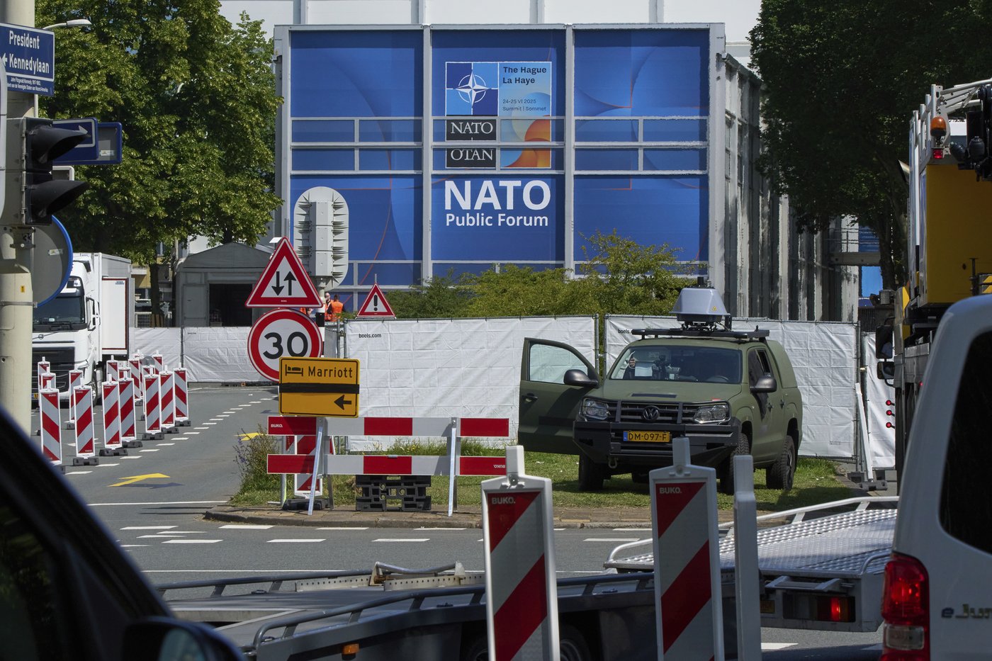 Massive security operation for NATO summit turns parts of The Hague into a fortress | iNFOnews.ca