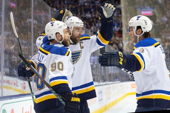 Alex Pietrangelo scores winner as Cup-champion Blues down Maple Leafs 3-2 | iNFOnews.ca Alex Pietrangelo scores winner as Cup-champion Blues down Maple Leafs 3-2 | iNFOnews.ca