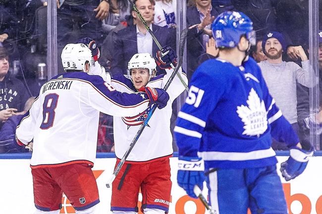 Artemi Panarin scores in overtime, Blue Jackets come back to beat Leafs | iNFOnews.ca