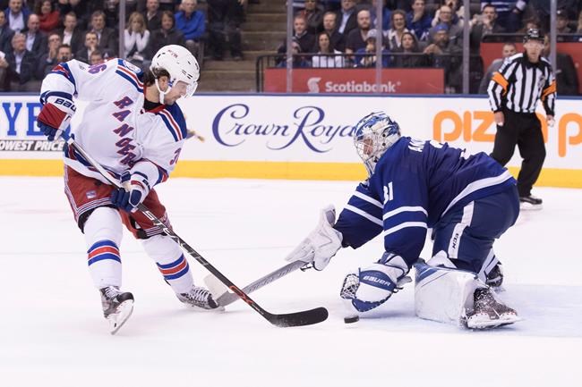 Struggling Frederik Andersen shines for Maple Leafs in shootout loss to Rangers | iNFOnews.ca