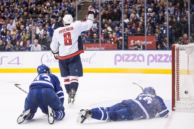 Alex Ovechkin scores hat trick to lead Capitals past Maple Leafs | iNFOnews.ca Alex Ovechkin scores hat trick to lead Capitals past Maple Leafs | iNFOnews.ca