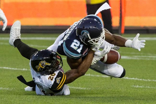 Masoli throws three TD passes as Ticats spoil the party at BMO Field | iNFOnews.ca