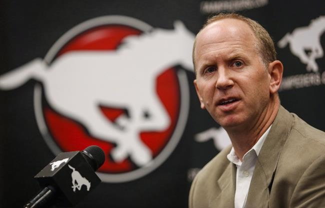 Stampeders rookie head coach Dickenson impressed with competition as camp opens | iNFOnews.ca Stampeders rookie head coach Dickenson impressed with competition as camp opens | iNFOnews.ca