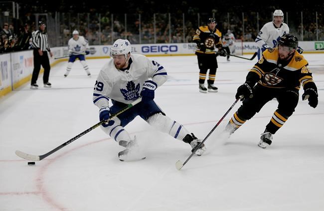 Nylander moves to centre for Maple Leafs with Kadri suspended for series | iNFOnews.ca
