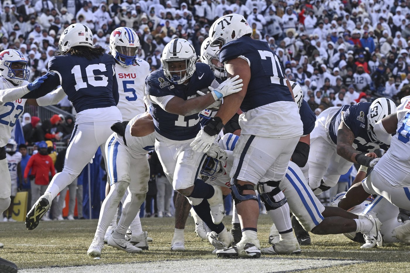 Former walk-on DeLuca provides early spark, Penn State drills SMU 38-10 in CFP; Boise State up next | iNFOnews.ca Former walk-on DeLuca provides early spark, Penn State drills SMU 38-10 in CFP; Boise State up next | iNFOnews.ca