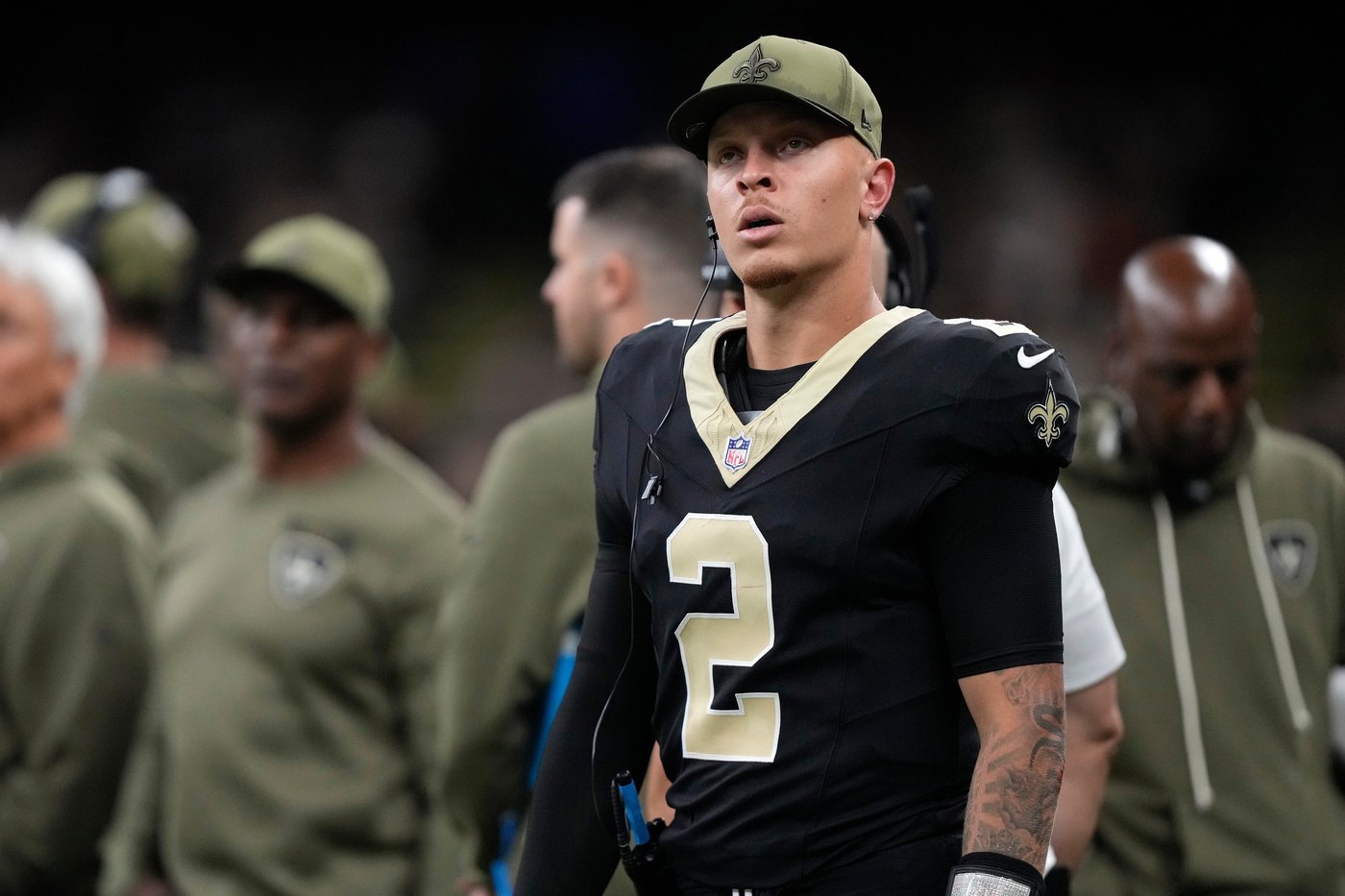 Saints coach Kellen Moore is considering changes to starters on offense | iNFOnews.ca Saints coach Kellen Moore is considering changes to starters on offense | iNFOnews.ca