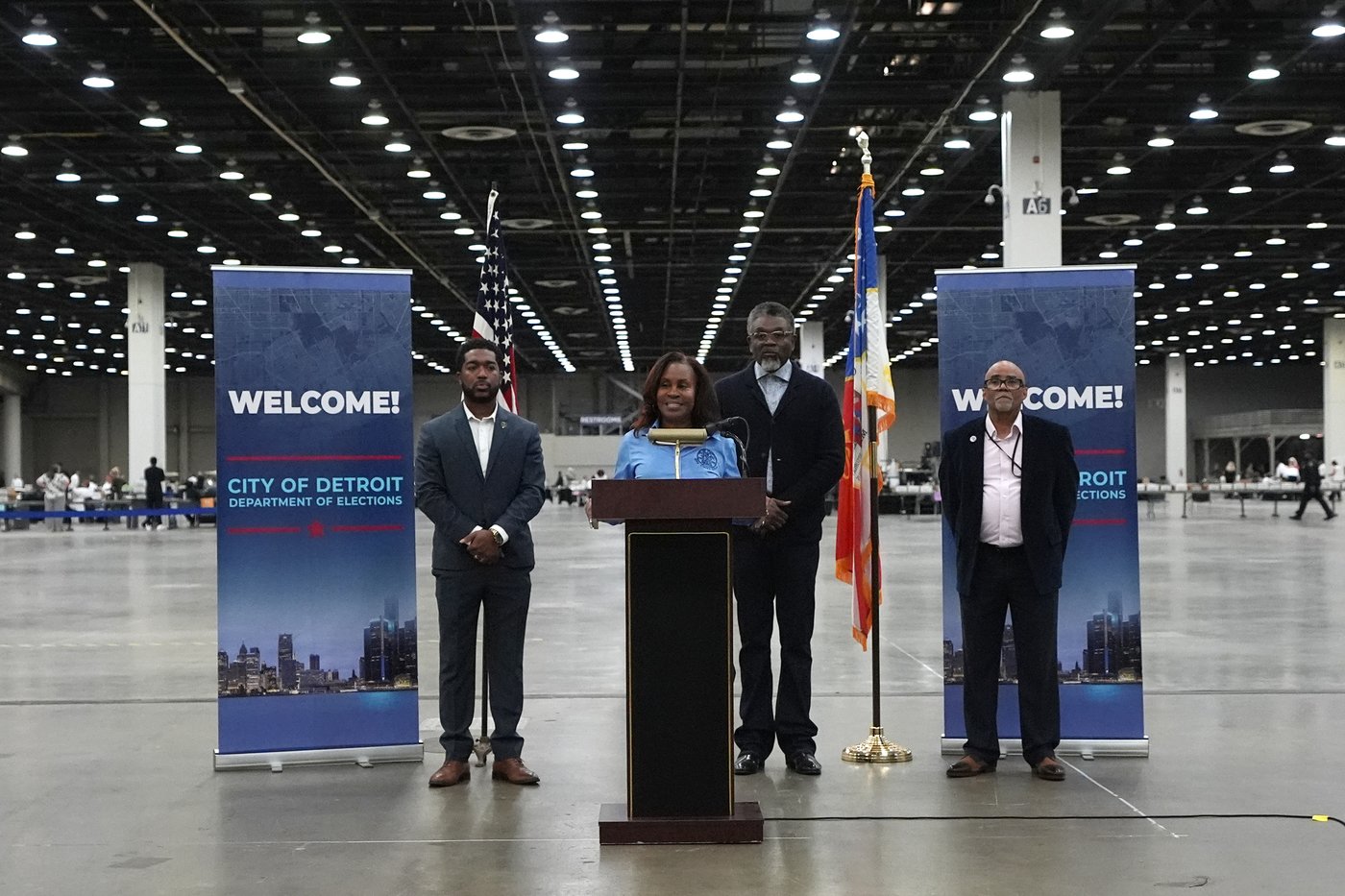 Detroit strengthens security at sites where ballots are counted | iNFOnews.ca Detroit strengthens security at sites where ballots are counted | iNFOnews.ca