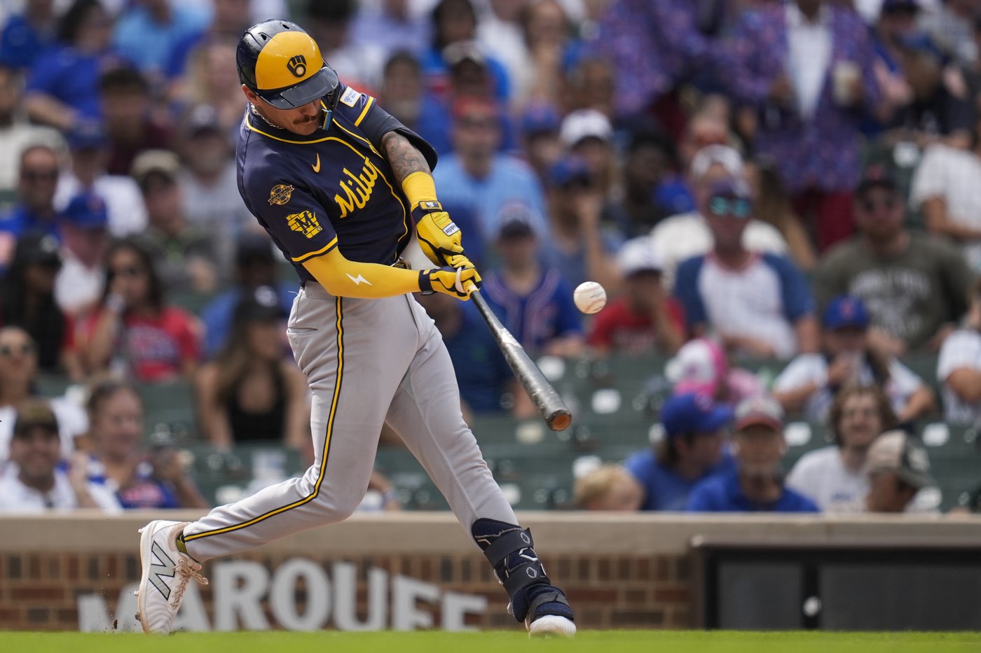 Peralta earns MLB-best 15th win as Brewers blank Cubs 7-0. Game 2 of scheduled twinbill postponed | iNFOnews.ca Peralta earns MLB-best 15th win as Brewers blank Cubs 7-0. Game 2 of scheduled twinbill postponed | iNFOnews.ca