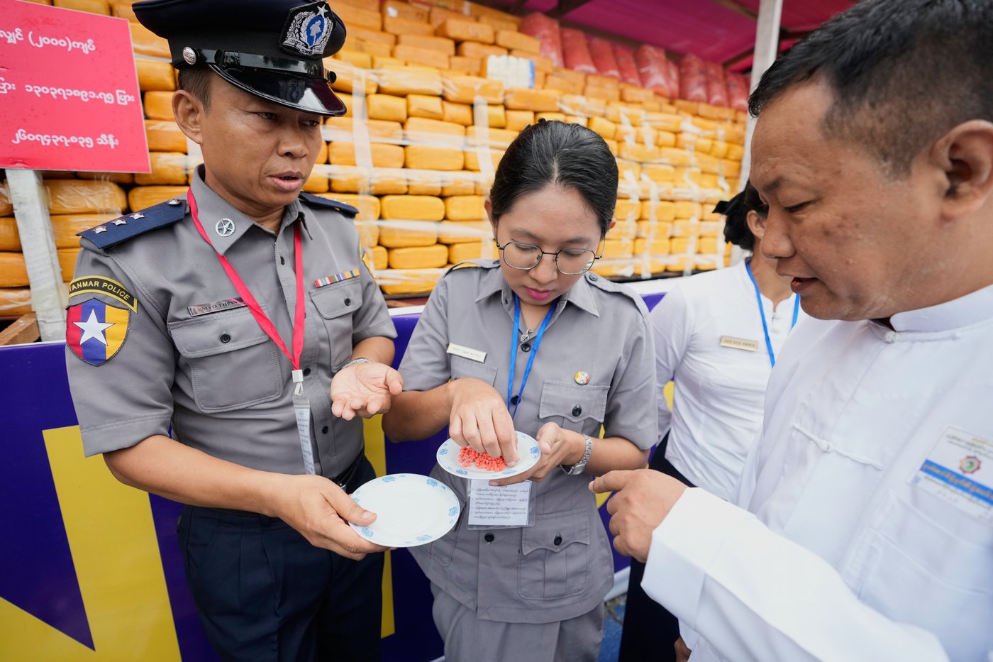 Myanmar torches $600 million in seized heroin, meth and other drugs | iN420 Myanmar torches $600 million in seized heroin, meth and other drugs | iN420