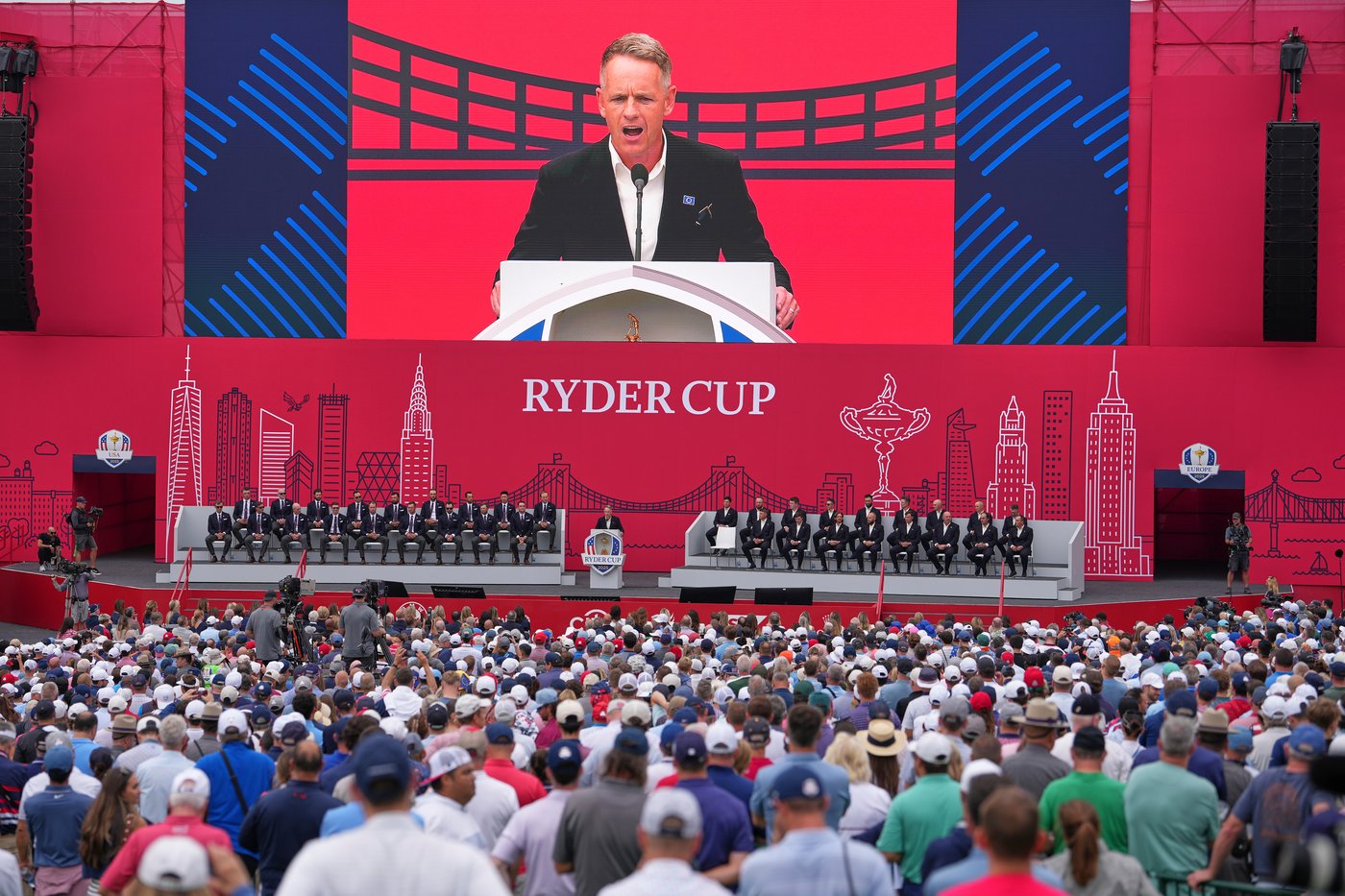 Ryder Cup banter and blunders get started at Bethpage without a shot being hit | iNFOnews.ca Ryder Cup banter and blunders get started at Bethpage without a shot being hit | iNFOnews.ca