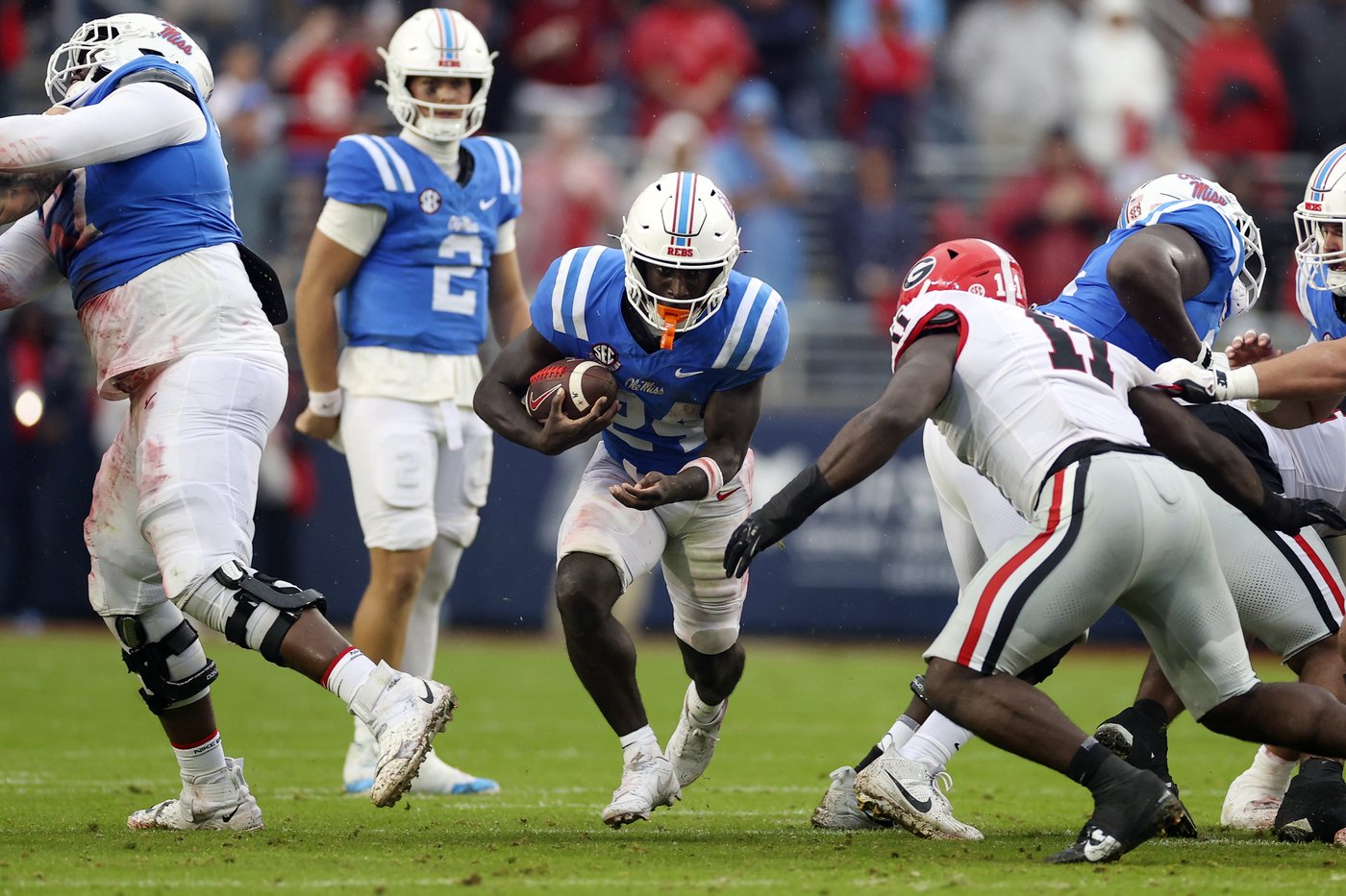 No. 16 Mississippi shuts down No. 2 Georgia for 28-10 win | iNFOnews.ca