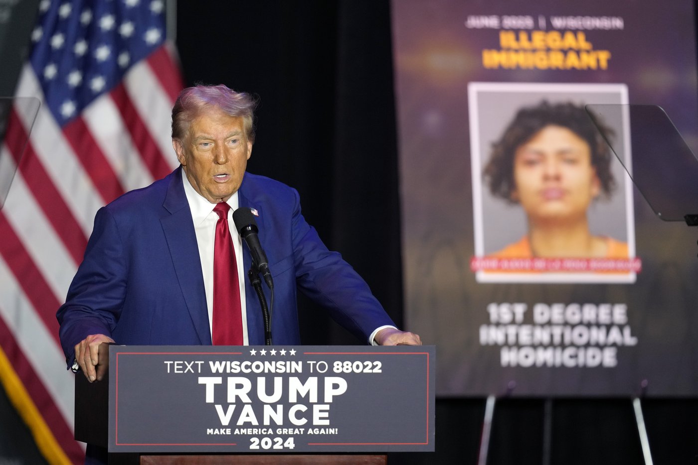 Trump lists his grievances in a Wisconsin speech intended to link Harris to illegal immigration | iNFOnews.ca