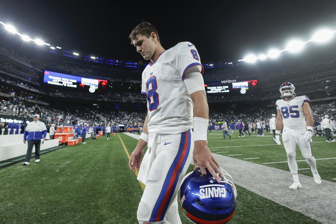 Giants release quarterback Daniel Jones just days after benching him | iNFOnews.ca Giants release quarterback Daniel Jones just days after benching him | iNFOnews.ca