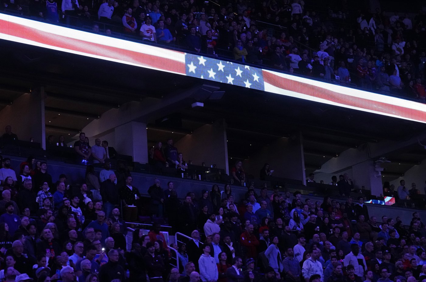 Booing of U.S. anthem continues at Canadian sporting events despite tariff pause | iNFOnews.ca