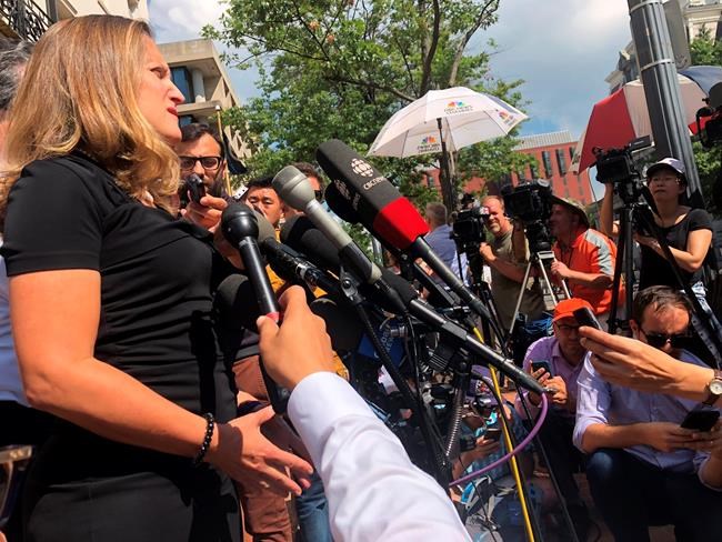 'Not me,' says Lighthizer as Freeland, NAFTA negotiators grind forward | iNFOnews.ca