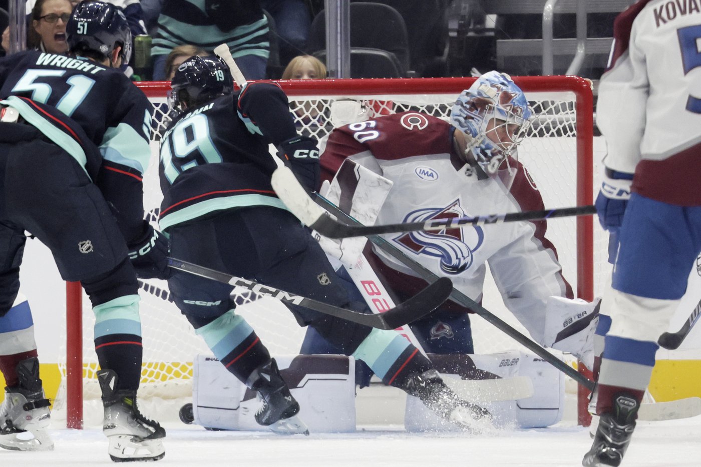 Kiviranta scores 2 as Avalanche hold on to beat Kraken 3-2 | iNFOnews.ca