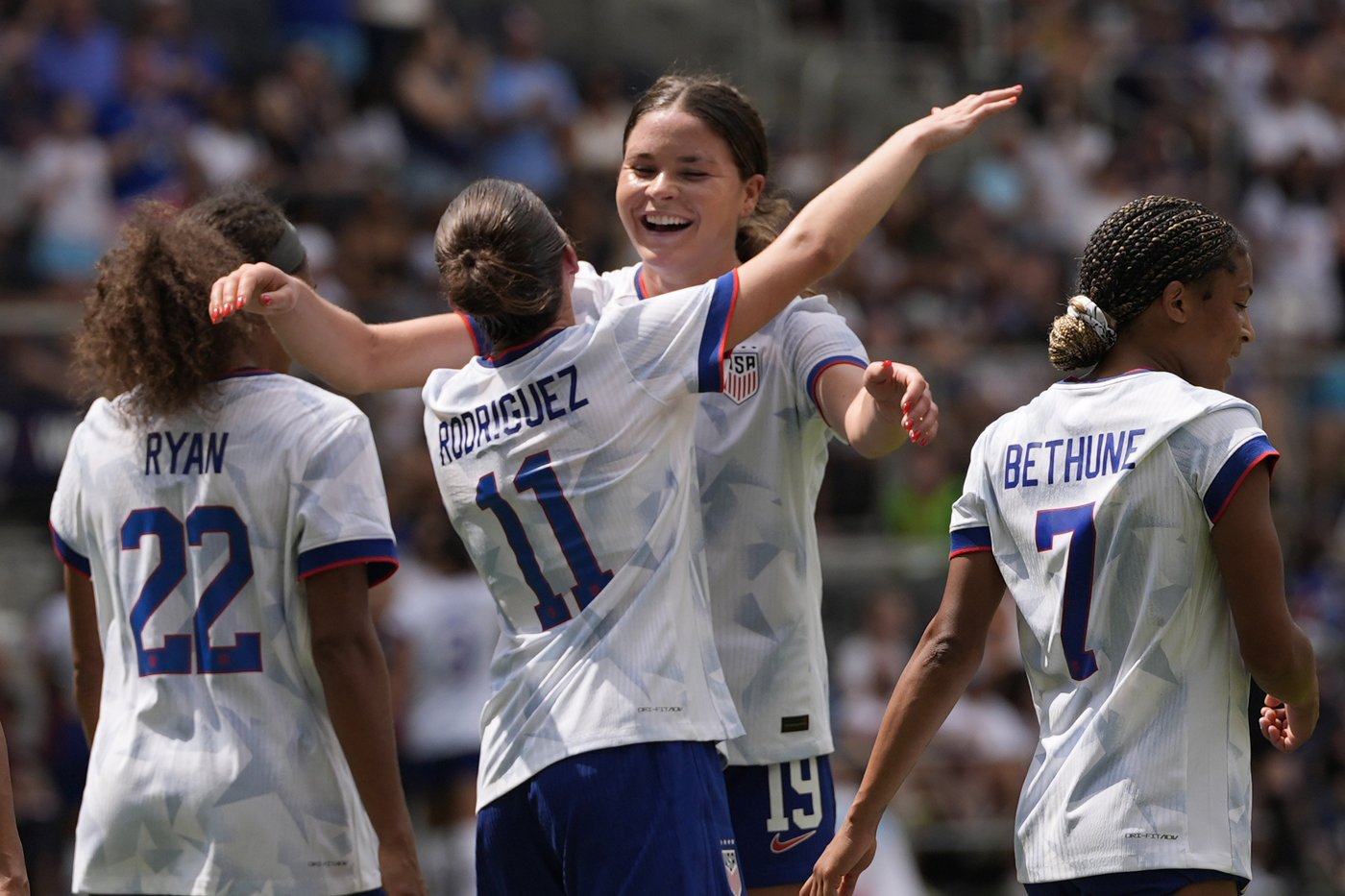 US women beat Ireland 4-0 for the second straight match | iNFOnews.ca