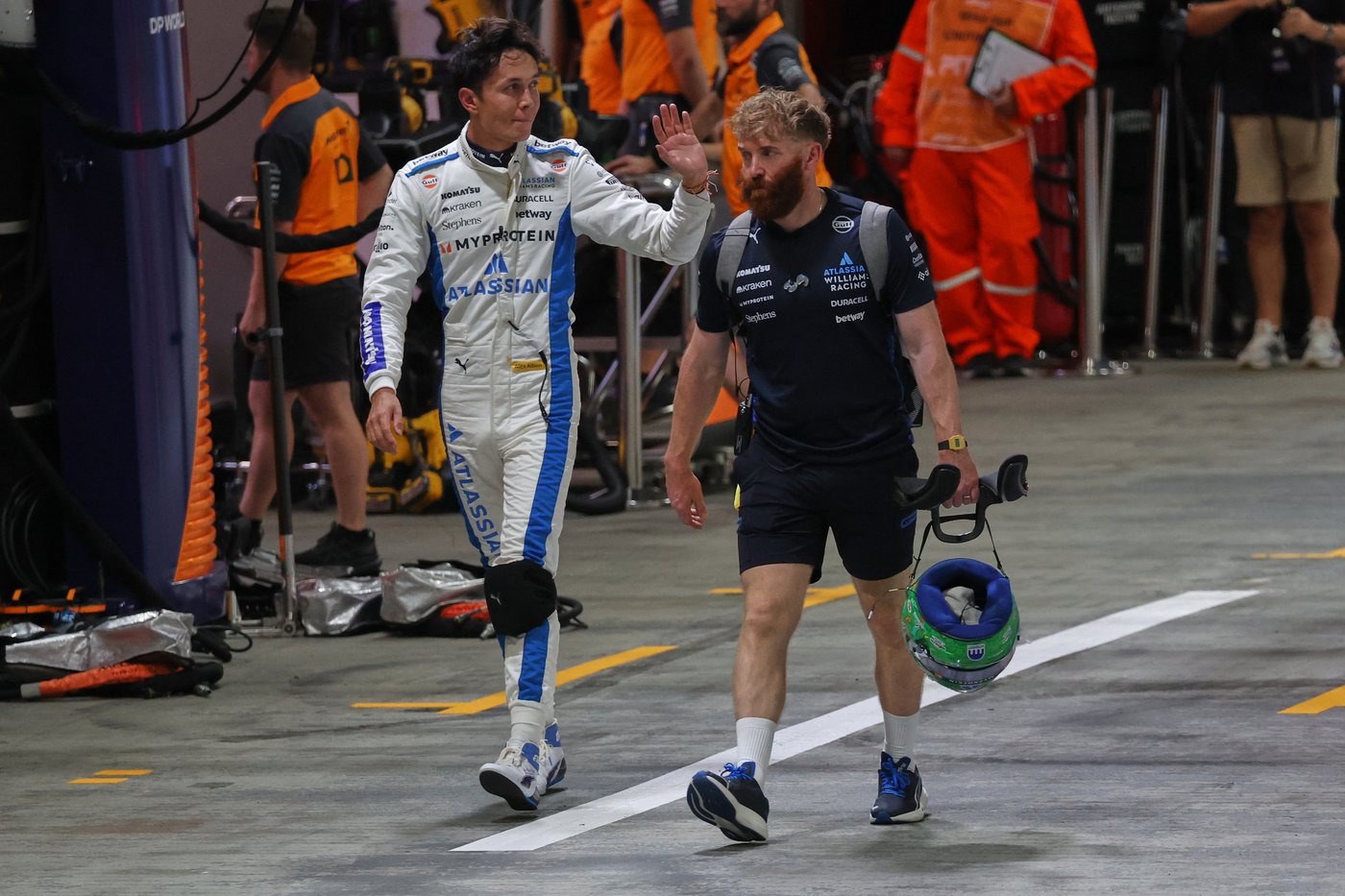 Both Williams cars disqualified from F1 Singapore GP qualifying for technical breach | iNFOnews.ca