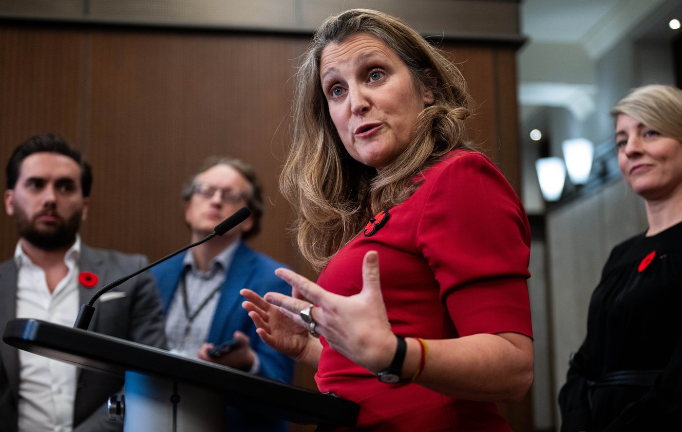 Freeland rallies a united front ahead of Trump’s return to White House | iNFOnews.ca Freeland rallies a united front ahead of Trump’s return to White House | iNFOnews.ca